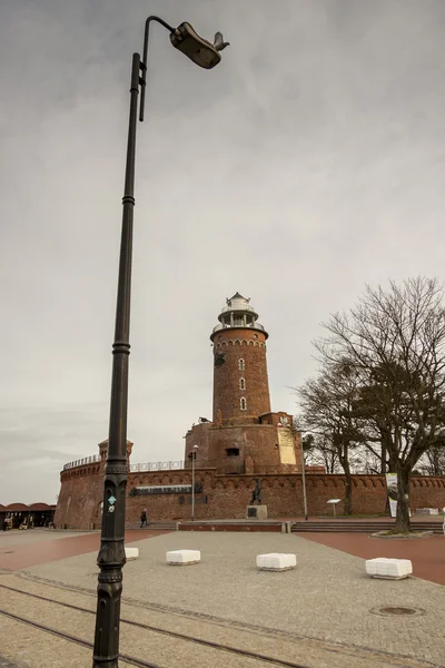 Leuchtturm in Kolberg - Polen. — Stockfoto