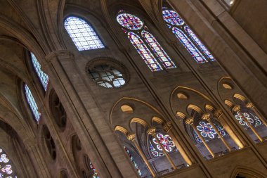 iç katedral notre Dame - paris.