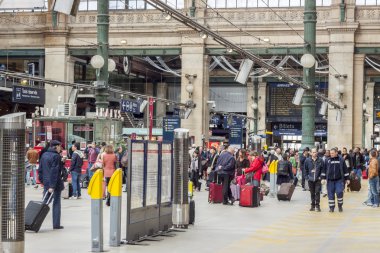 Görünüm (gare du nord paris Kuzey İstasyonu'na içinde).
