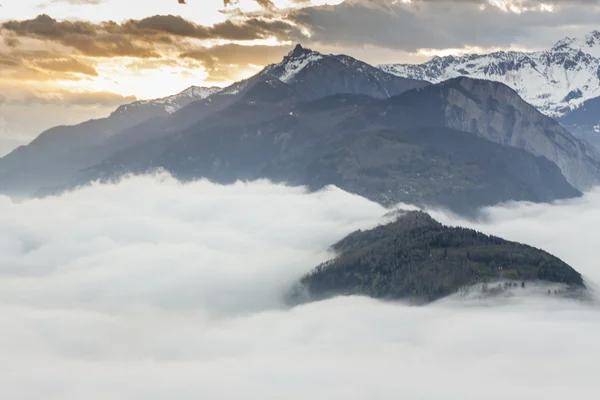 Долини Рони - Швейцарія. — стокове фото