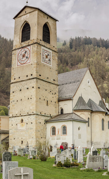 Church of St. John in Mustair, UNESCO World Cultural Heritage, S