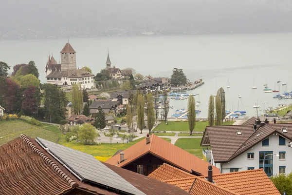 Spiez - Švýcarsko. — Stock fotografie