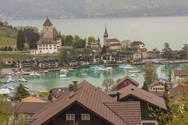 Spiez - Švýcarsko. — Stock fotografie