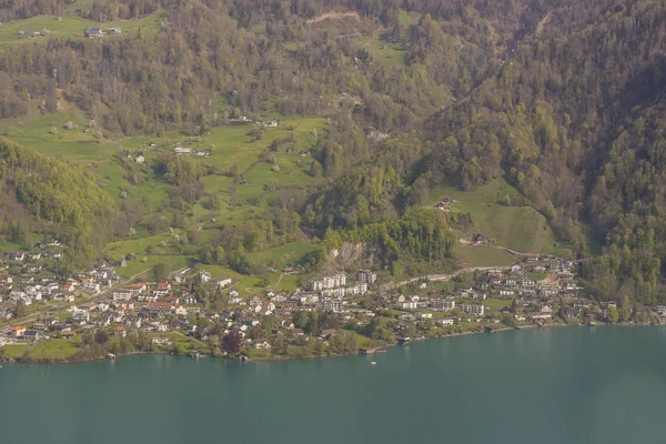 Brienzersee 湖-瑞士. — 图库照片