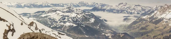 Zona de esquí Glacier De Diablerets — Foto de Stock