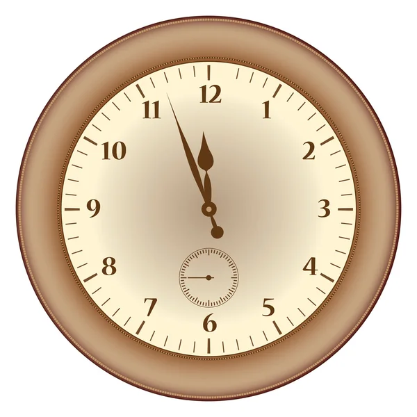 Horloge vectorielle — Image vectorielle