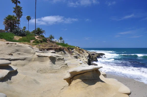 Paisaje costeroschilderachtige kust weergave — Stockfoto