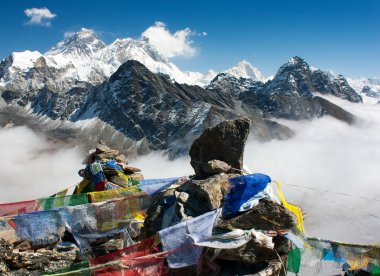 Everest görünümünden gokyo RI