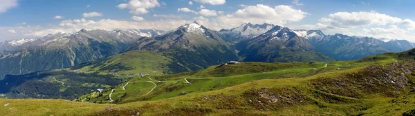 Gerlospass, Hohe Tauern e Zillertaler Alpen — Fotografia de Stock