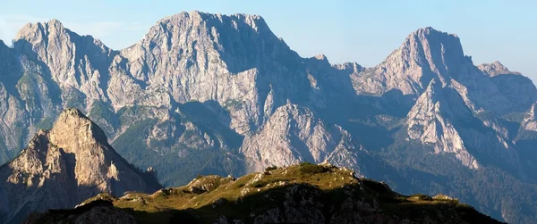 Гора Siera, готель Creta Forata та Мон Кімон — стокове фото