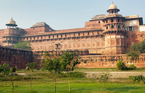 Agra fortet är ett världsarv som ligger i agra, Indien — Stockfoto