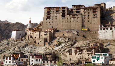 Leh palace - ladakh - jammu ve Keşmir - Hindistan