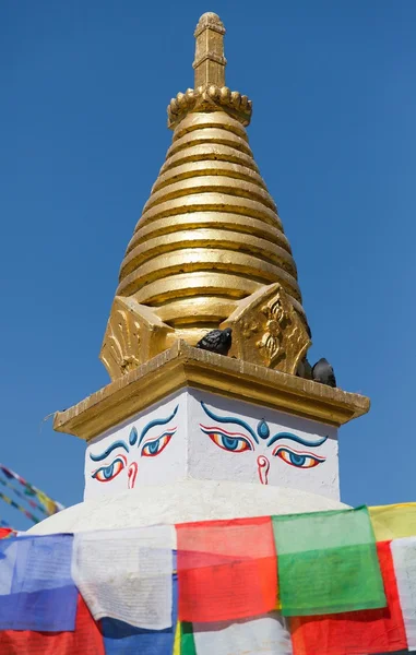 Stupa di Boudhanath - Kathmandu - Nepal — Foto Stock