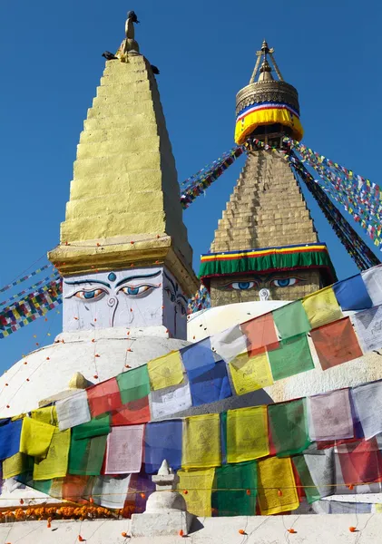 Boudhanath Stupa - Kathmandu - Nepal — Stockfoto