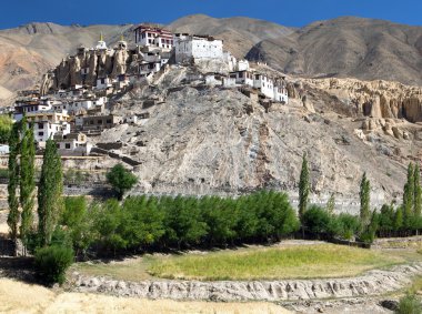 lamayuru gompa - Budist manastır indus Vadisi - ladakh - jamu ve Keşmir - Hindistan