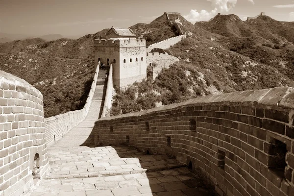 Grande Muraglia - Cina — Foto Stock