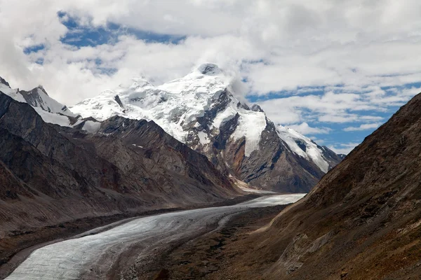 Durung Drung or Drang Drung Glacier near Pensi La pass on Zanskar road - Great Himalayan range - Zanskar - Ladakh - India — Stock Photo, Image
