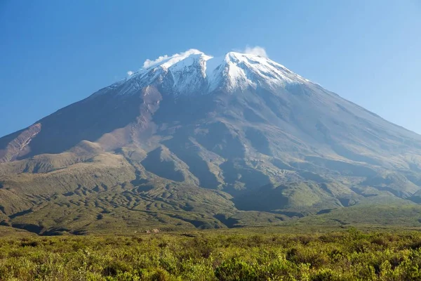Volcán Misti Con Cielo Despejado Uno Los Mejores Volcanes Cerca — Foto de Stock