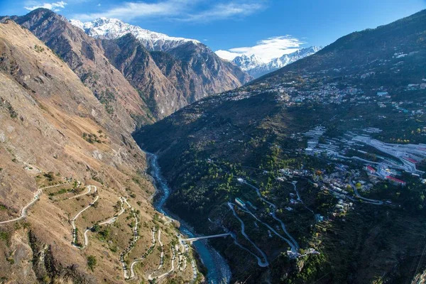 Město Joshimath Uttarakhand Indie Indické Himálaje — Stock fotografie