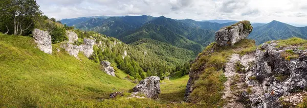 Velka Fatra Vue Panoramique Sur Les Montagnes Parc National Velka — Photo