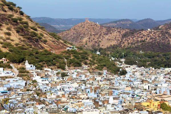 Vista Panorámica Ciudad Bundi Rajastán India —  Fotos de Stock