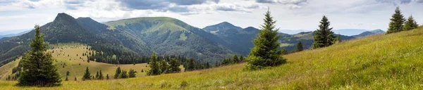 Vysoké Tatry Panoramatický Výhled Národní Park Velká Fatra Slovensko Karpaty — Stock fotografie