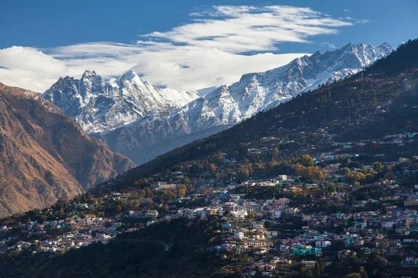 Joshimath Város Uttarakhand India Indiai Himalája Hegység — Stock Fotó