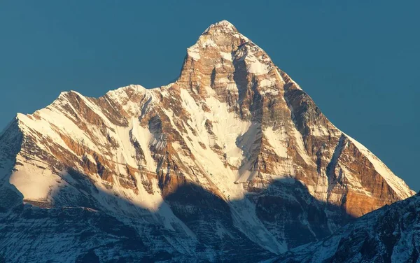 Vista Panoramica Del Monte Nanda Devi Uno Dei Migliori Monti — Foto Stock