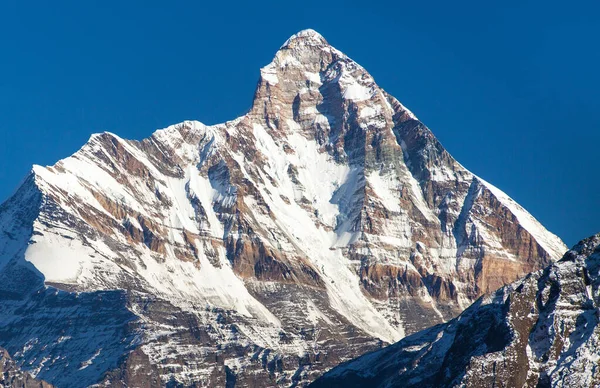 Berg Nanda Devi Einer Der Besten Berge Indischen Himalaya Vom — Stockfoto
