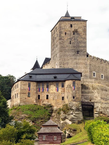 Hrad Kost Castillo Kost Bohemia Paradisíaca República Checa Europa — Foto de Stock