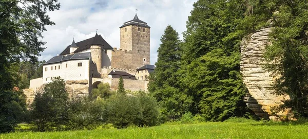 Hrad Kost Castelo Kost Paraíso Boêmia República Checa Europa — Fotografia de Stock
