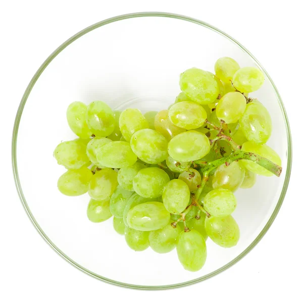 Üveg zöld szőlő — Stock Fotó