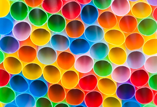 Background of cocktail straws — Stock Photo, Image