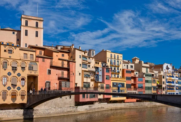 Girona, Spanje, Zuid, Europa, architectuur, reizen — Stockfoto