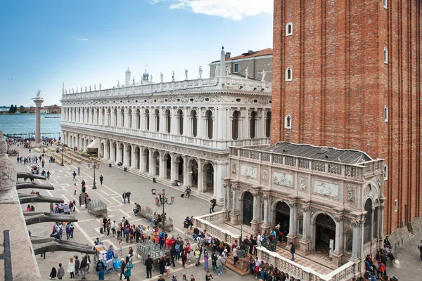 Norditalien, Venedig, Markusplatz — Stockfoto