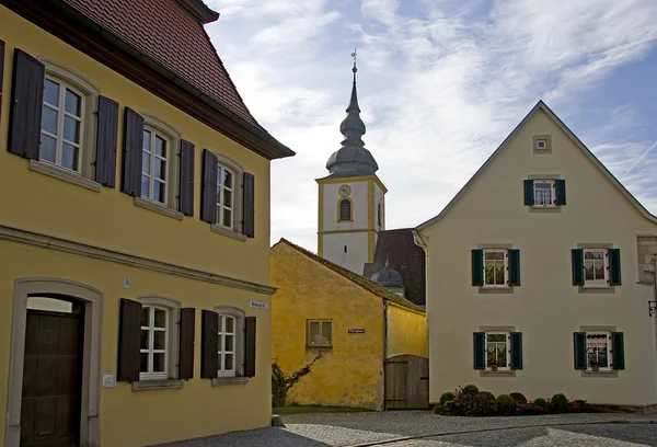 Burghaslach in frankonia, Beierse, Duitsland — Stockfoto