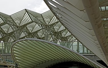 Lizbon - tren istasyonu gare yapmak oriente