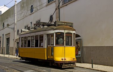 strassenbahn - tramvay - lissabon içinde