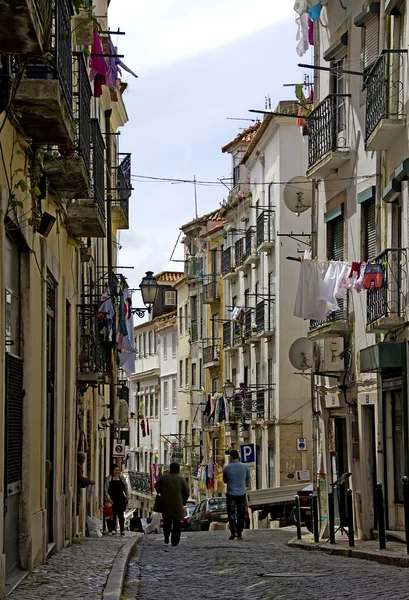 Lisbon, historic section Alfama — Stock Photo, Image