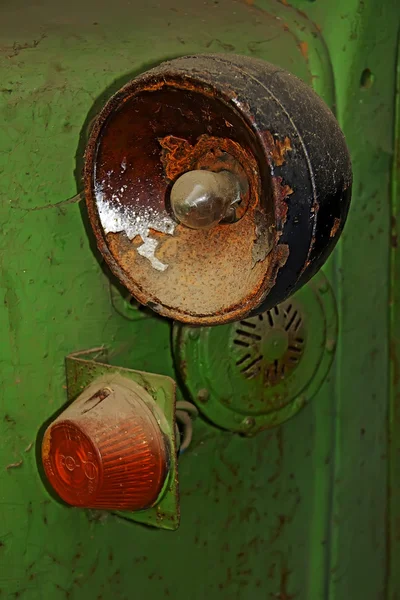 Detalhes de uma velha pickup esquecida — Fotografia de Stock