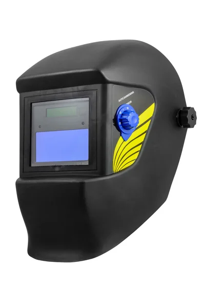 Автоматическая маска для тусклой сварки — стоковое фото