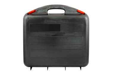 Kırmızı sekmeli plastik siyah toolcase