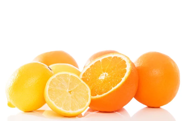 Pomeranče a citrony — Stock fotografie