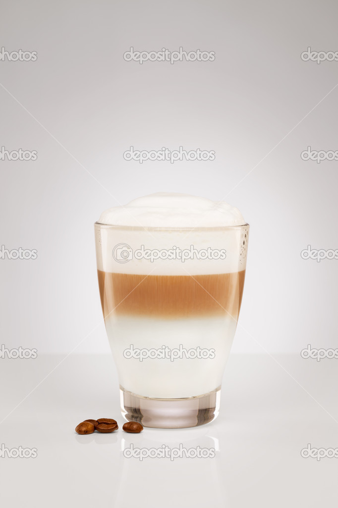 Short Latte Macchiato Glass