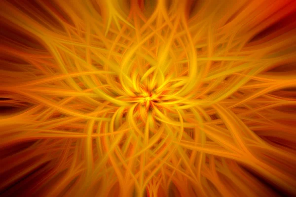 Soyut ateşli ışık çizgileri