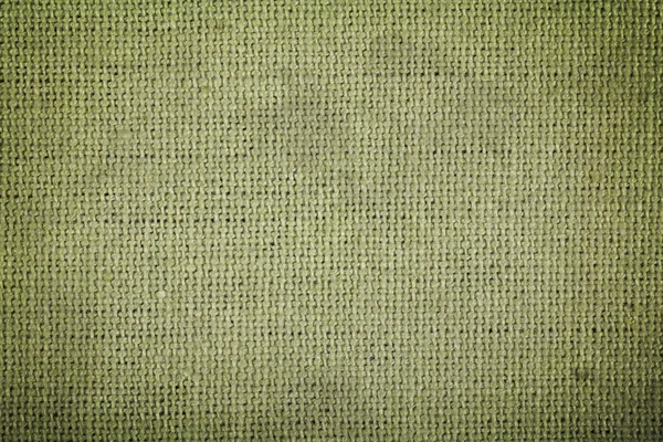 Tessuto di cotone verde sfondo texture — Foto Stock