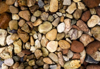 soyut yuvarlak taş döşeme arka planı