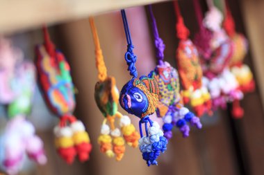 Çin yün Tekstil balık sembol şans