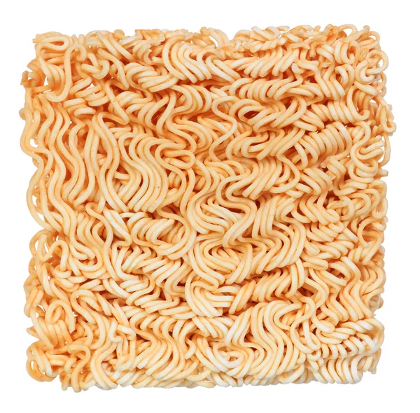 Uncooked instant noodle — Stock Photo, Image