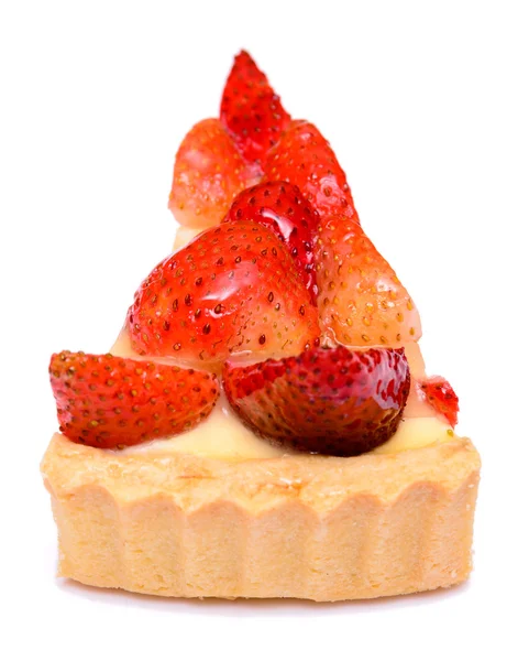 Strawberry tart pie — Stock Photo, Image